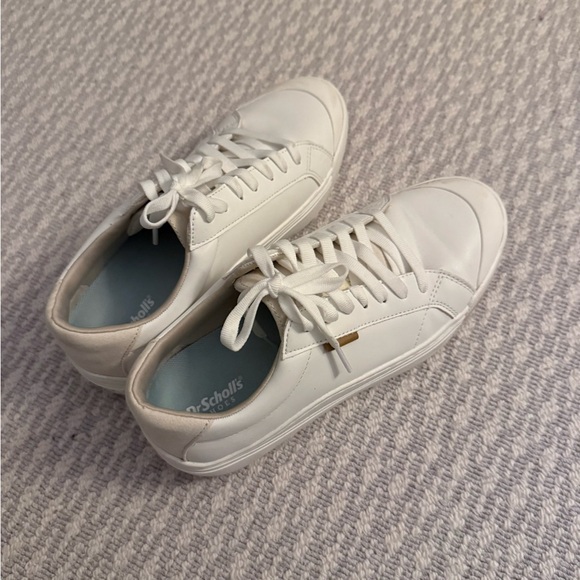 Dr Scholl’s Time Off Women’s White Low-Top Sneakers - Picture 5 of 5